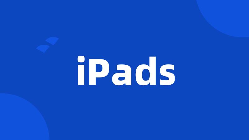 iPads