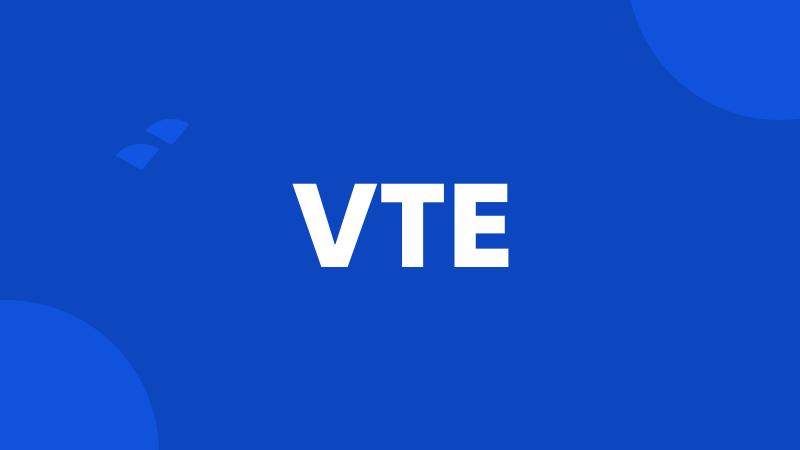 VTE