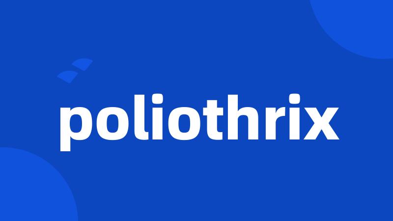 poliothrix