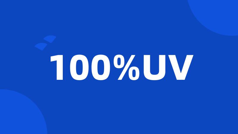 100%UV