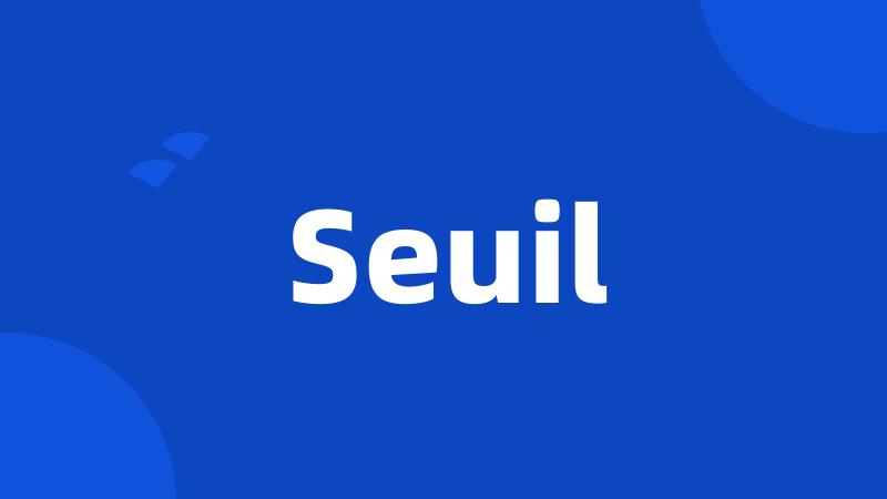 Seuil
