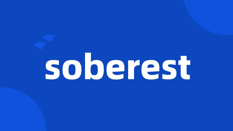 soberest