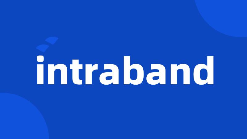 intraband