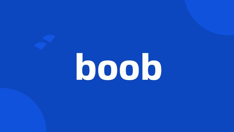 boob