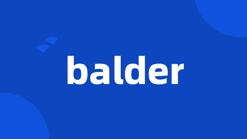 balder