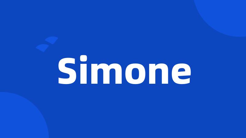 Simone