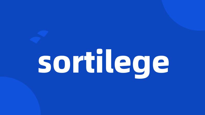 sortilege