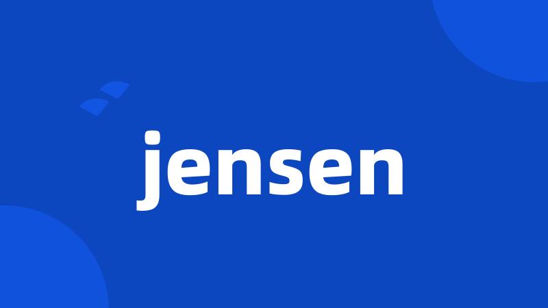 jensen