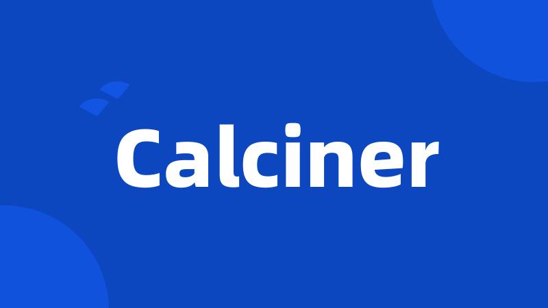 Calciner