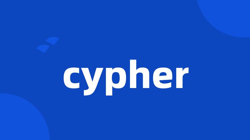 cypher