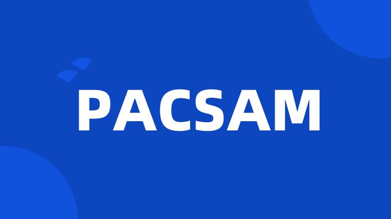 PACSAM