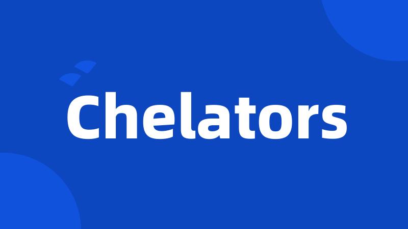 Chelators