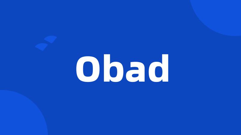 Obad