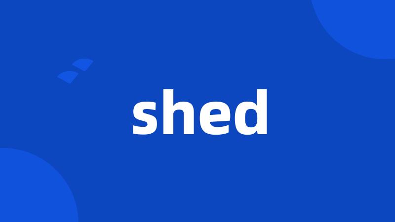 shed