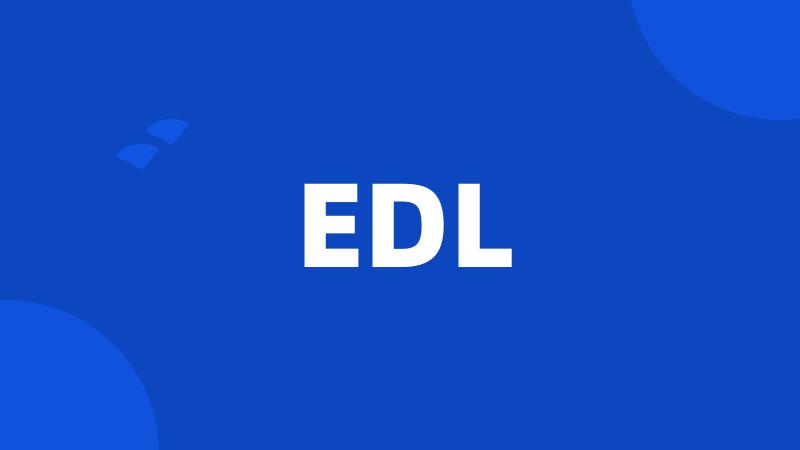 EDL