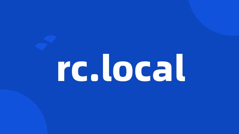 rc.local