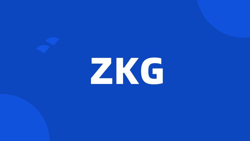 ZKG