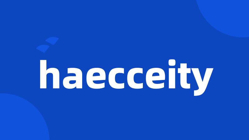 haecceity