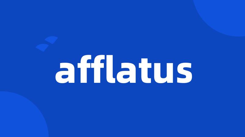 afflatus