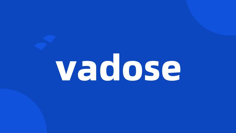 vadose