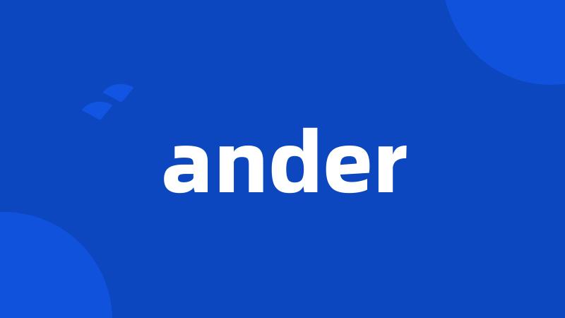 ander