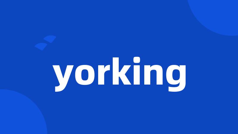 yorking