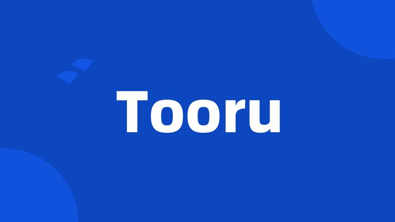 Tooru