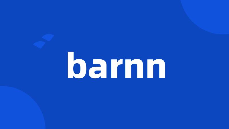 barnn