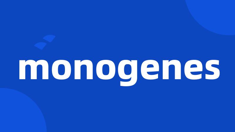 monogenes