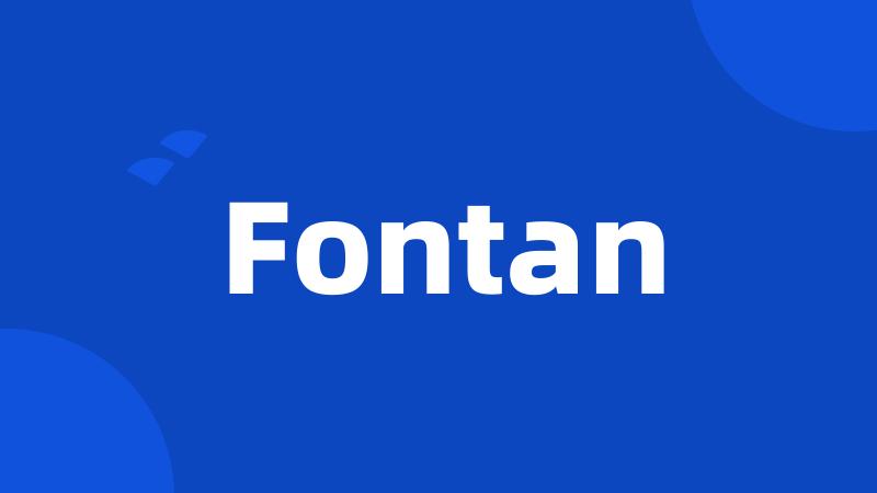 Fontan