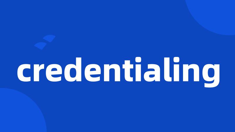 credentialing