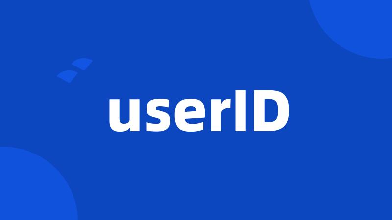 userID