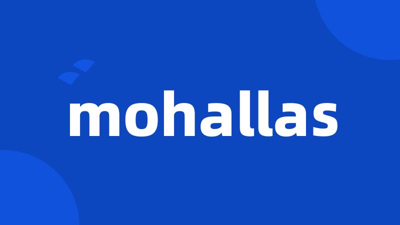 mohallas