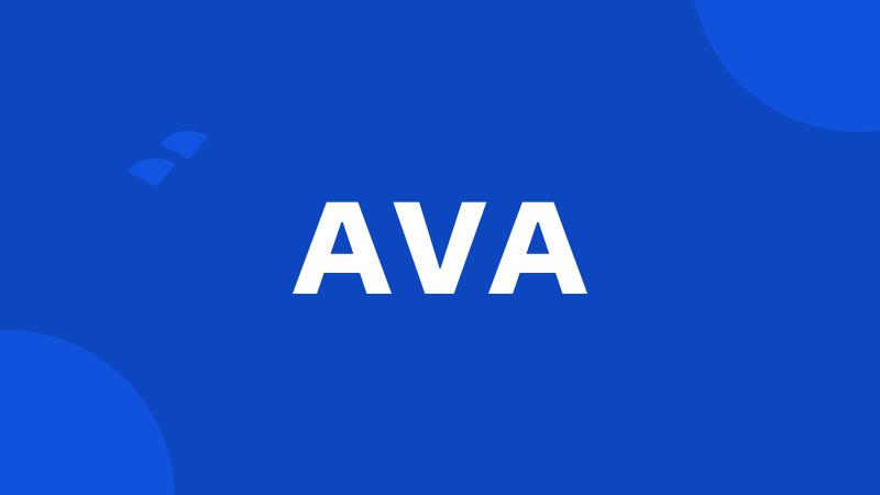 AVA