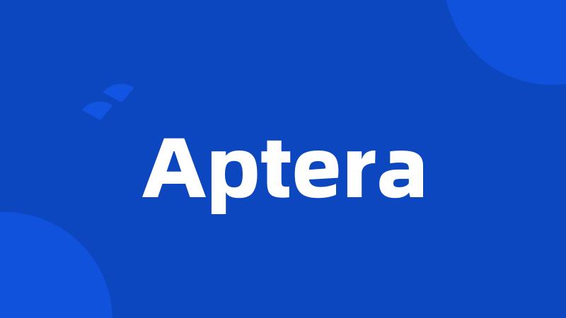 Aptera