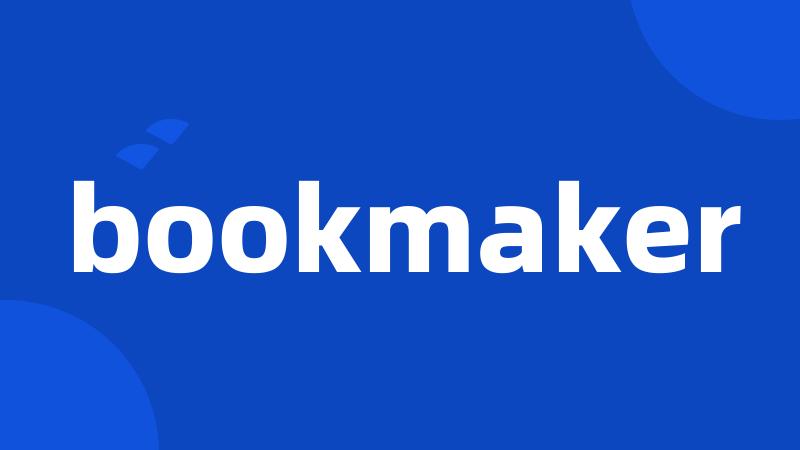 bookmaker