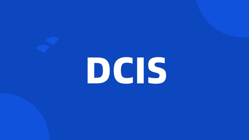 DCIS
