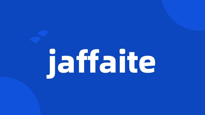 jaffaite