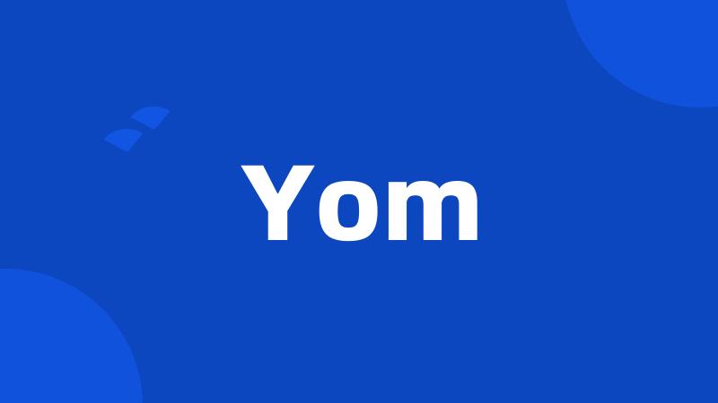 Yom