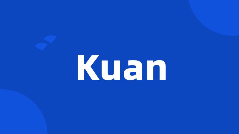 Kuan