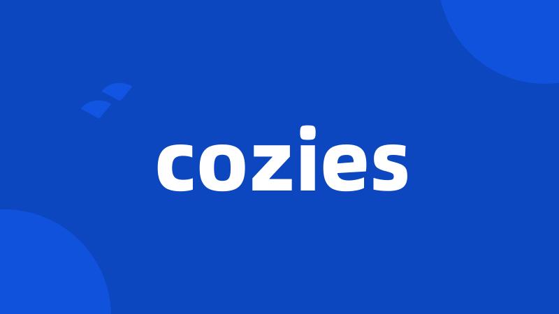 cozies