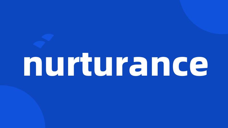 nurturance