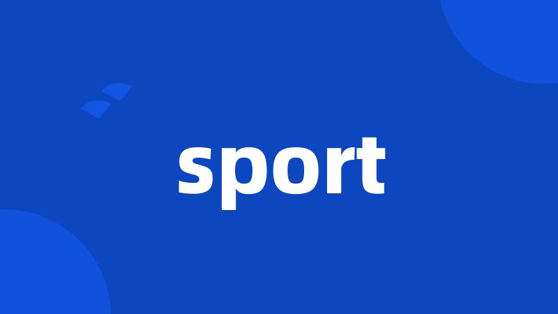 sport