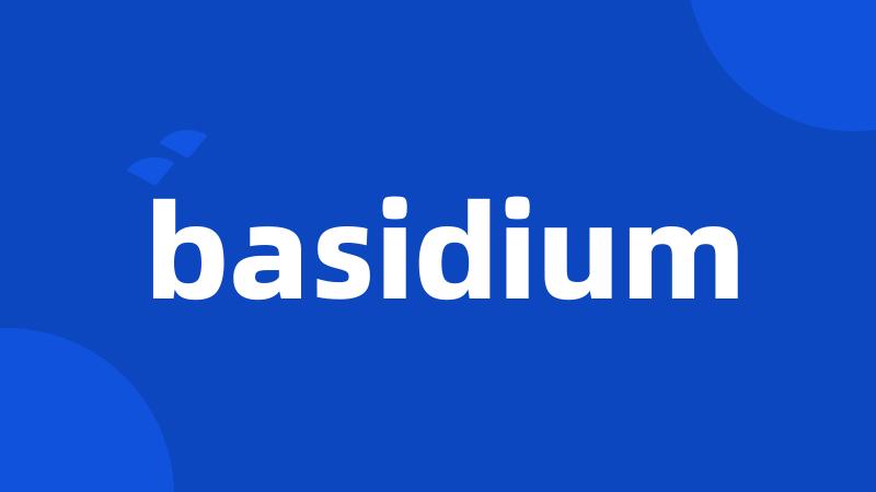 basidium