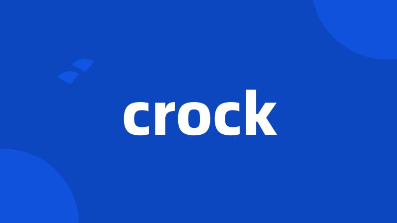 crock