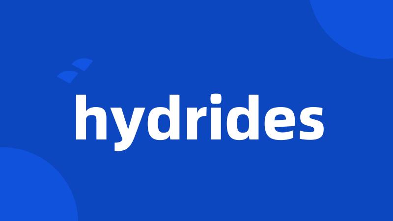 hydrides