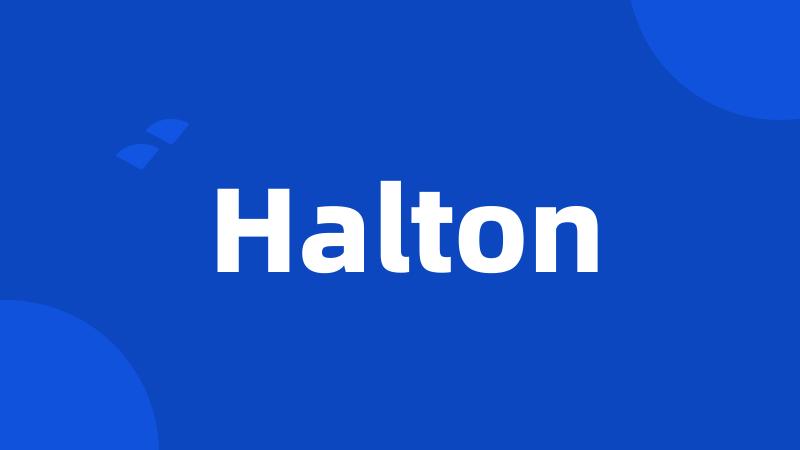 Halton