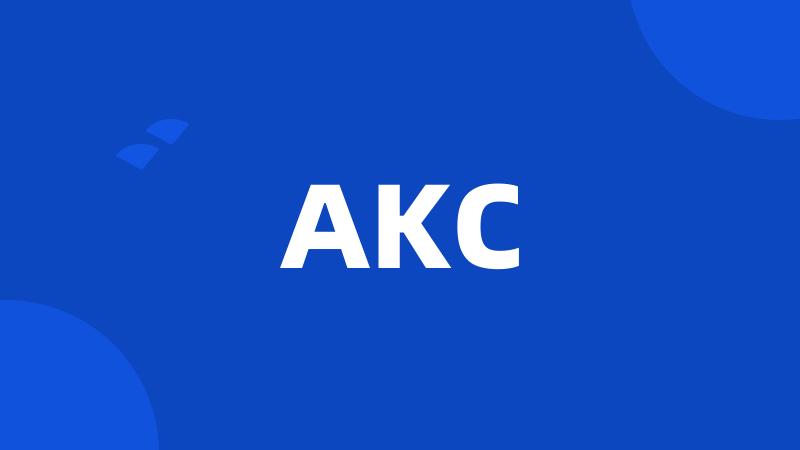 AKC