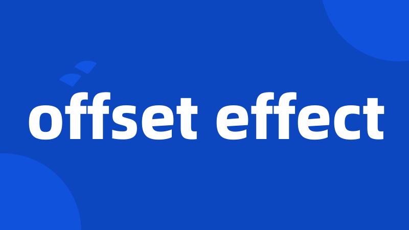 offset effect