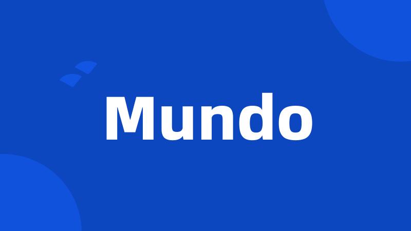 Mundo